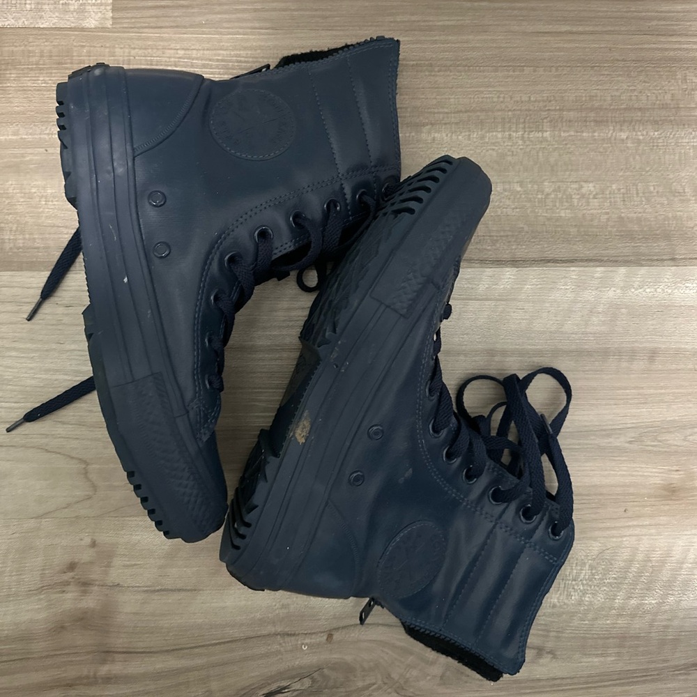 Converse Kids Dark Blue High-Top Sneakers